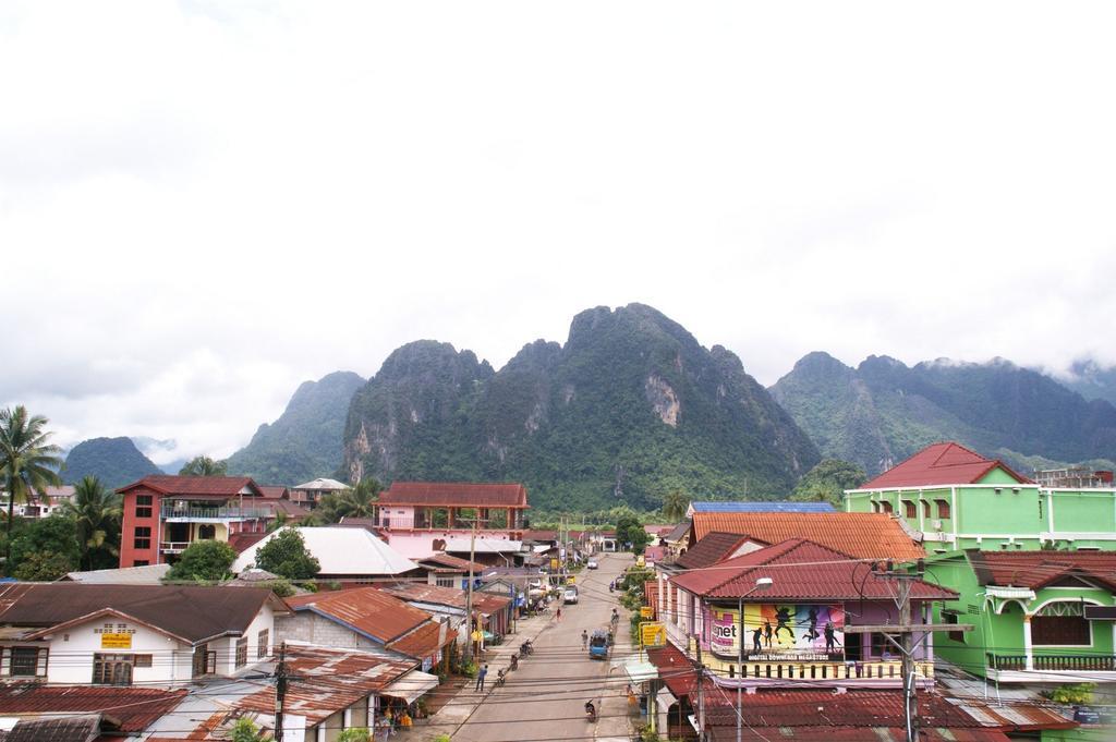 Malany Villa 1 Vang Vieng Værelse billede