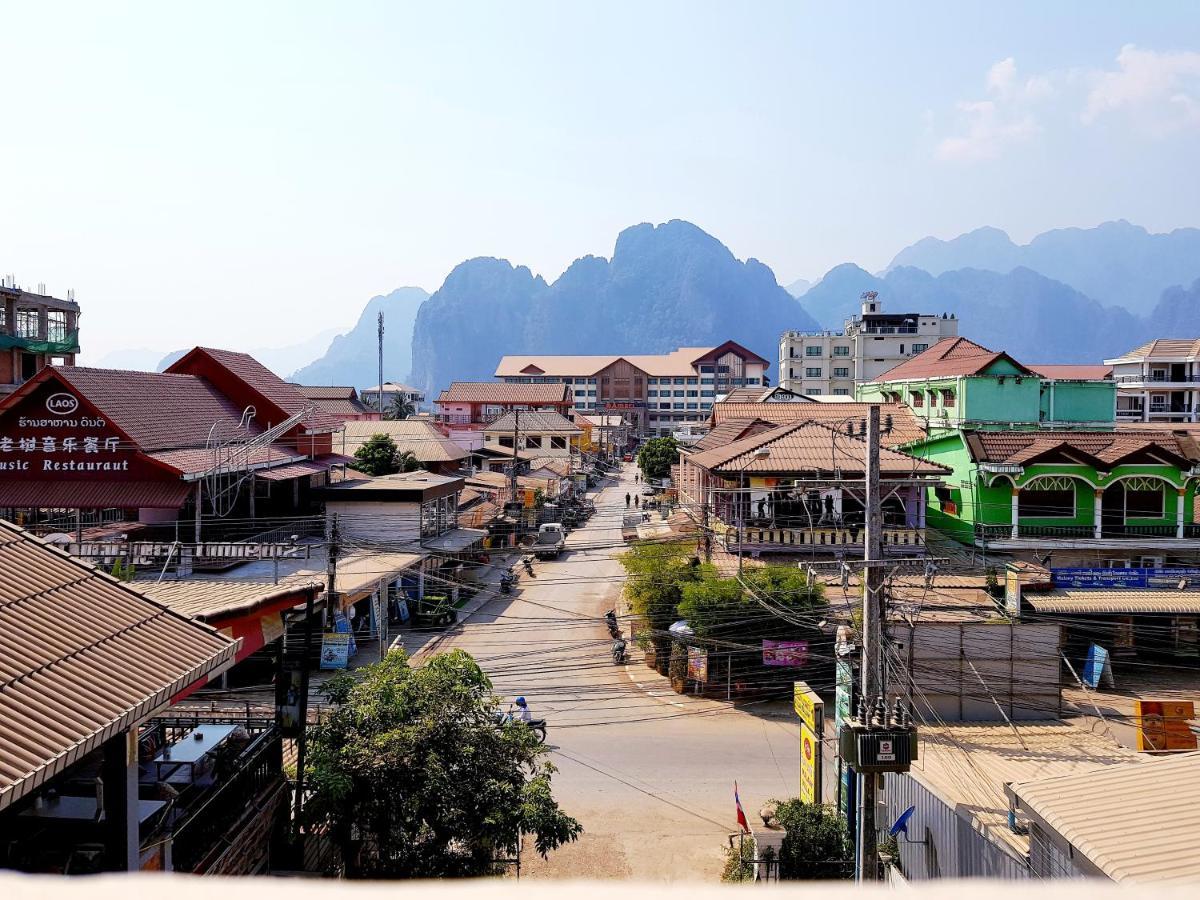 Malany Villa 1 Vang Vieng Eksteriør billede